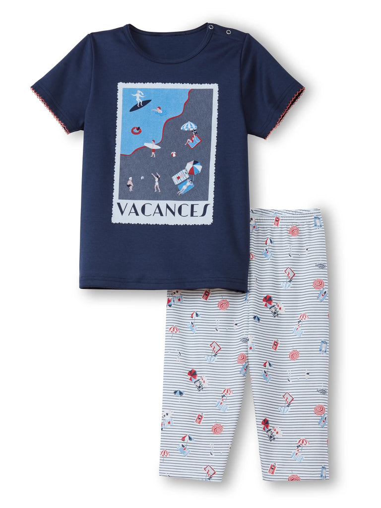CALIDA - Pyjama Vacances kurzarm
