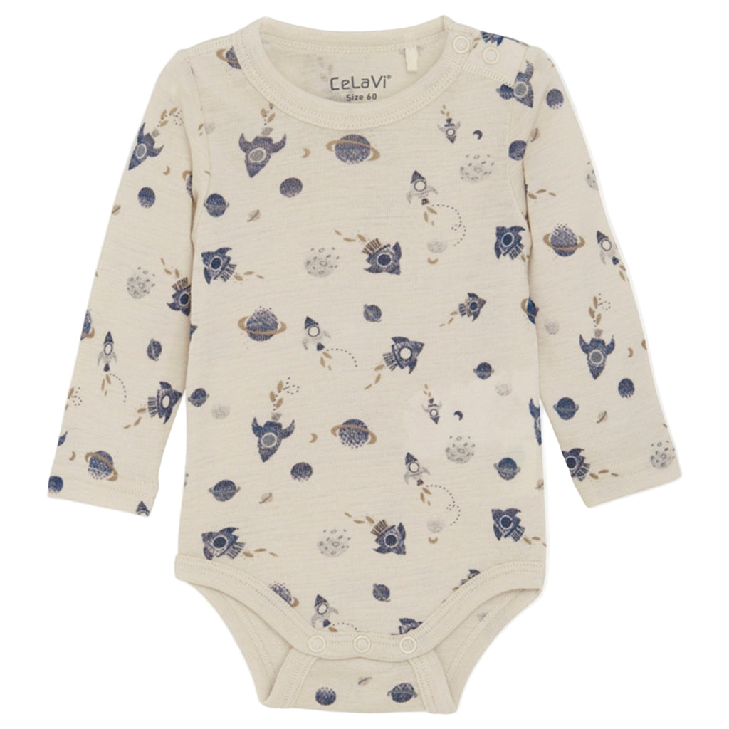 CelaVi Body Baby aus reiner Merinowollle 330559 OEKO-Tex zertifiziert 7932 naval academy