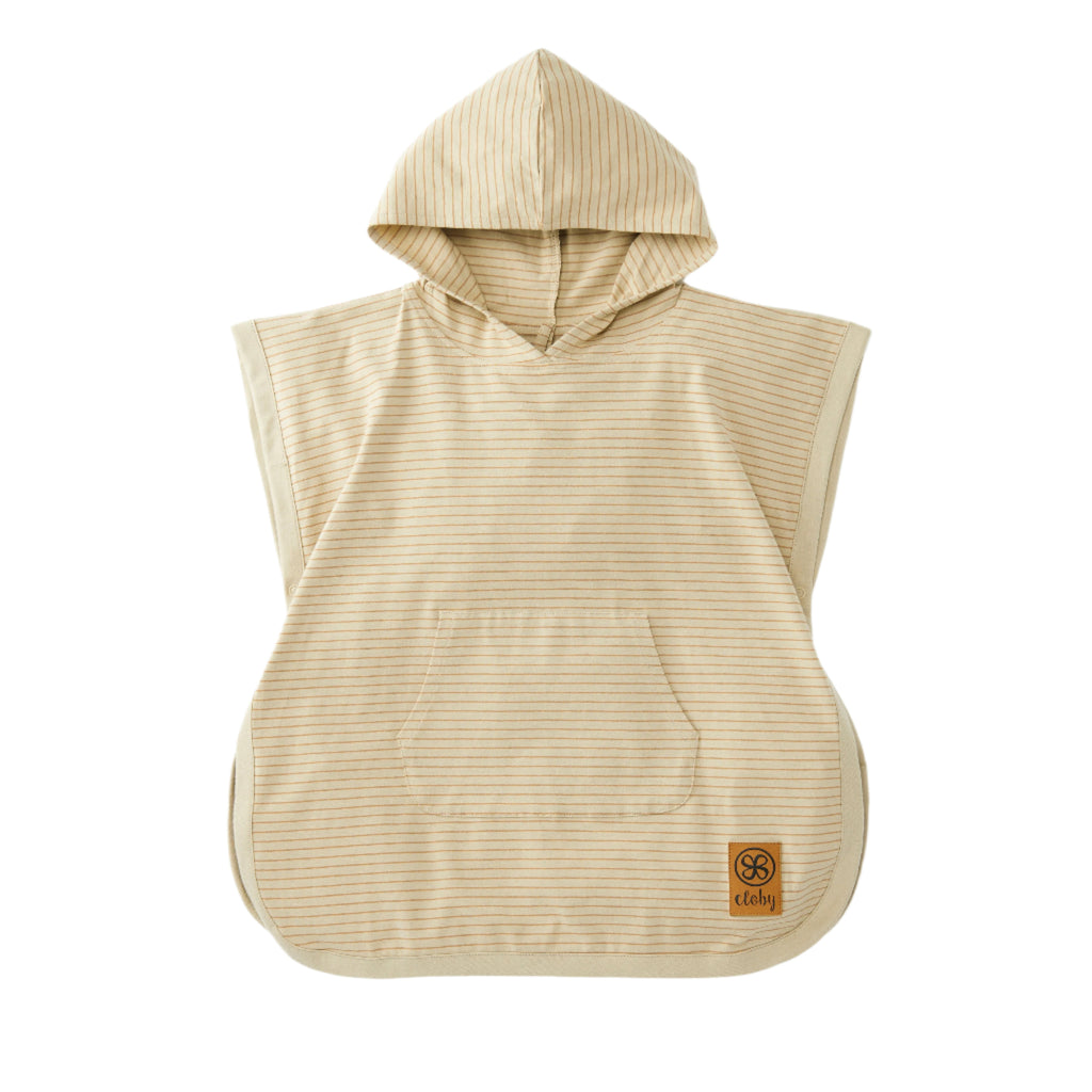 Cloby UV-Poncho mit UV-Schut UPF50+ sandy beach peanut brown