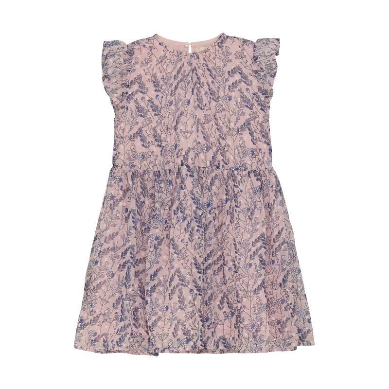 Creamie Kleid mit Blumenmuster Dobby 840780 Lotus 5007