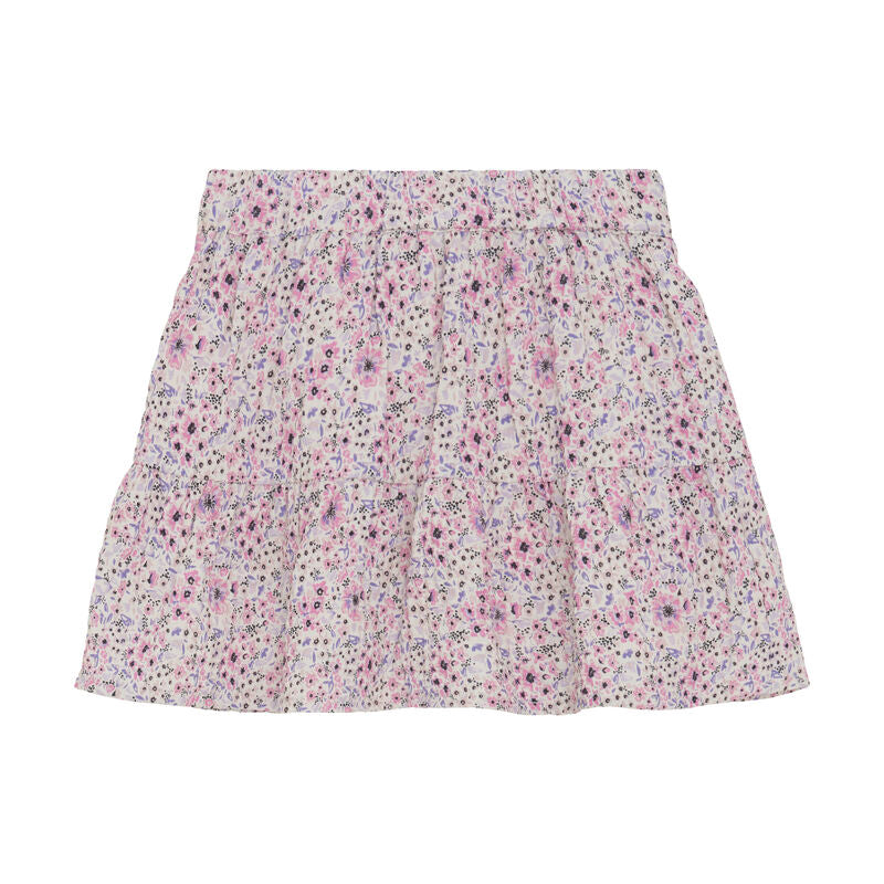 Creamie Rock mit Bluemenmuster Chiffon 840802 Buttercream 1111