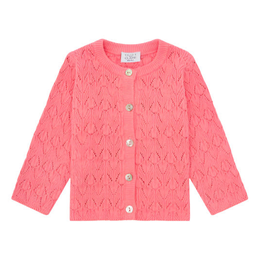 Hust & Claire Baby Strickjacke Cardigan HCCilja 44513 4314 Blushing