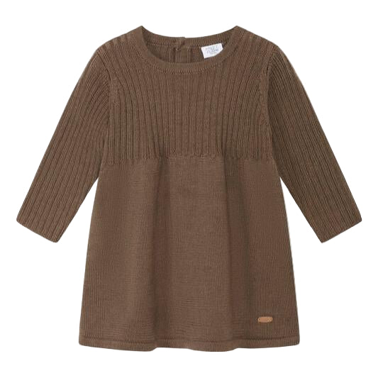 Hust & Claire Kleid aus reiner Merinowolle HCDuri 44292 3298 coffee
