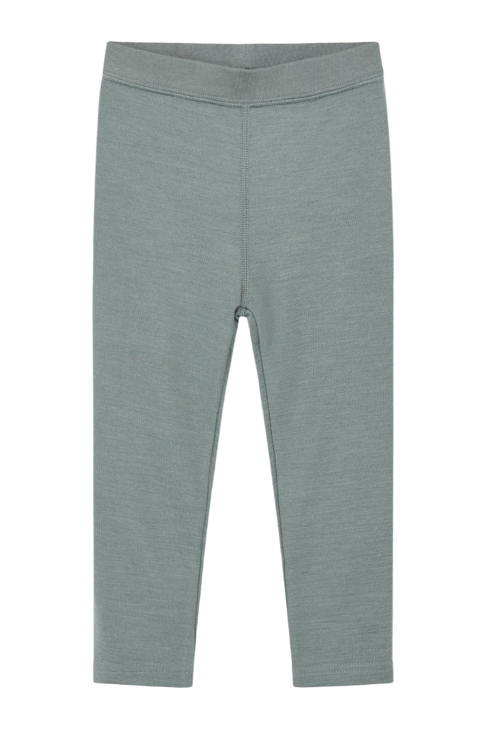 Hust & Claire Leggings unisex HCLaki 52289 aus Merinowolle und Bambus 3484 pineneedle