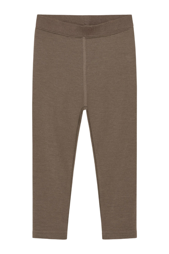 Hust & Claire Leggings aus Merinowolle und Bambus 52289 9298 coffee