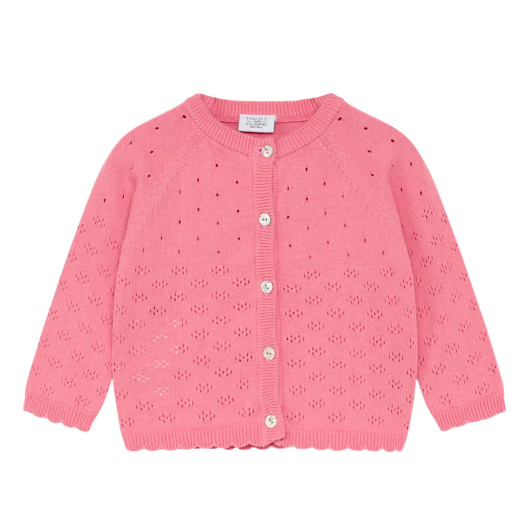 Hust & Claire Strickjäckchen Cillja 44302 4304 Flamingo