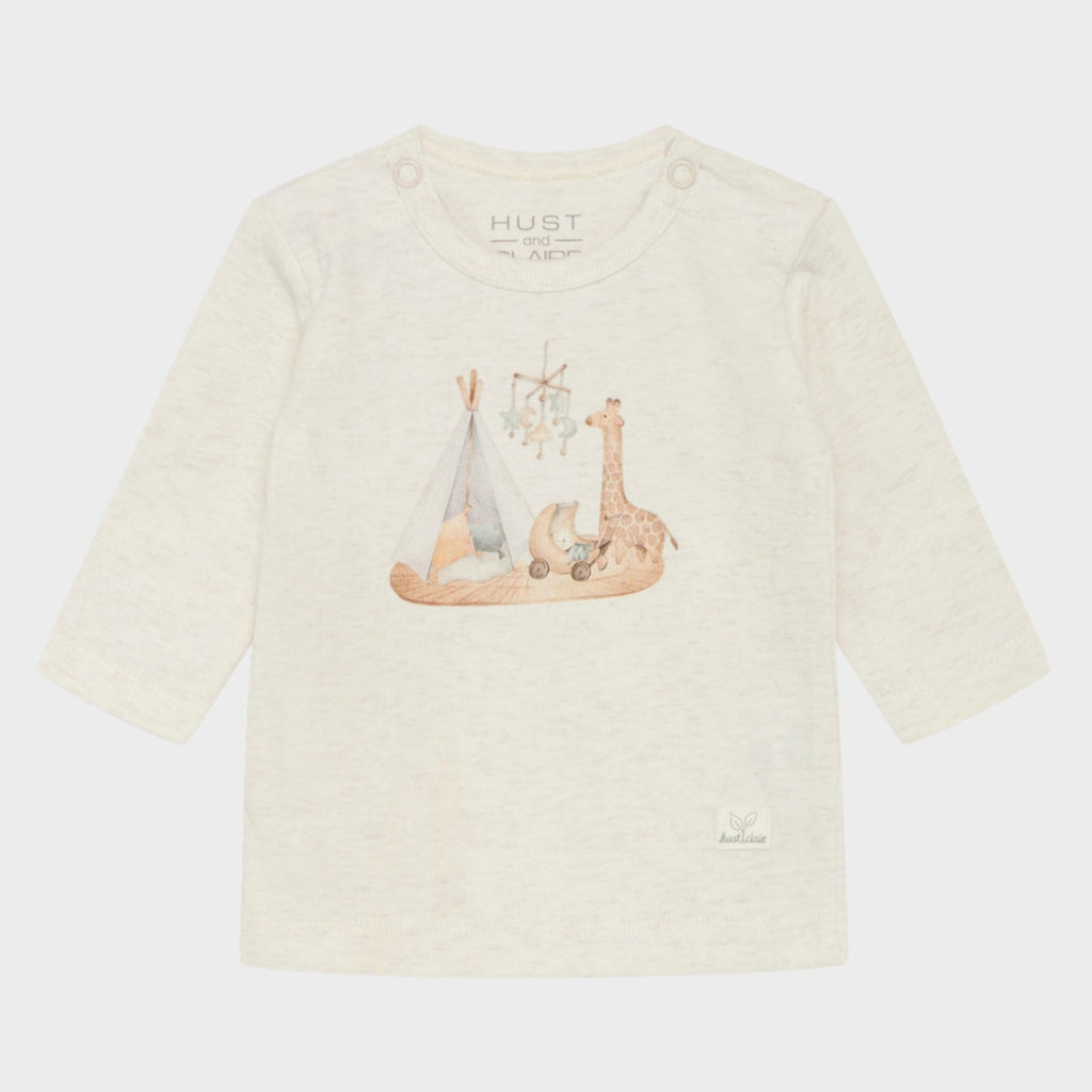 Hust & Claire T-Shirt Alex 39243 1262 Babyzimmer whisper Melange