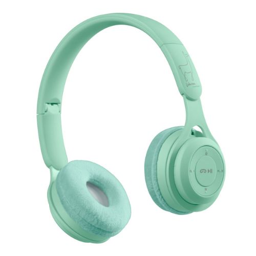 Lalarma Bluetooth-Kopfhörer Kinder Mint Pastell