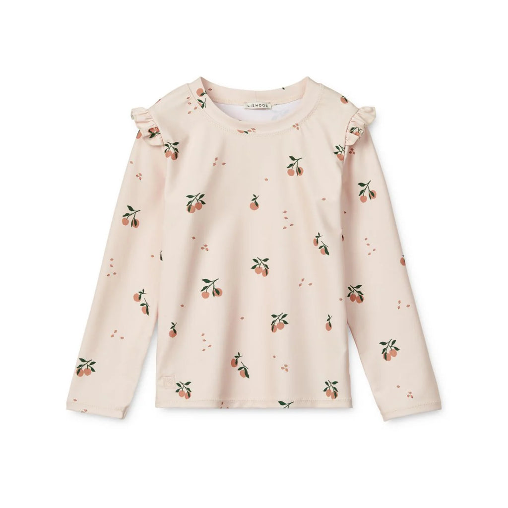 Liewood Badeshirt mit UV-Schutz Tenley LW19979 1232 Peach Sea Shell