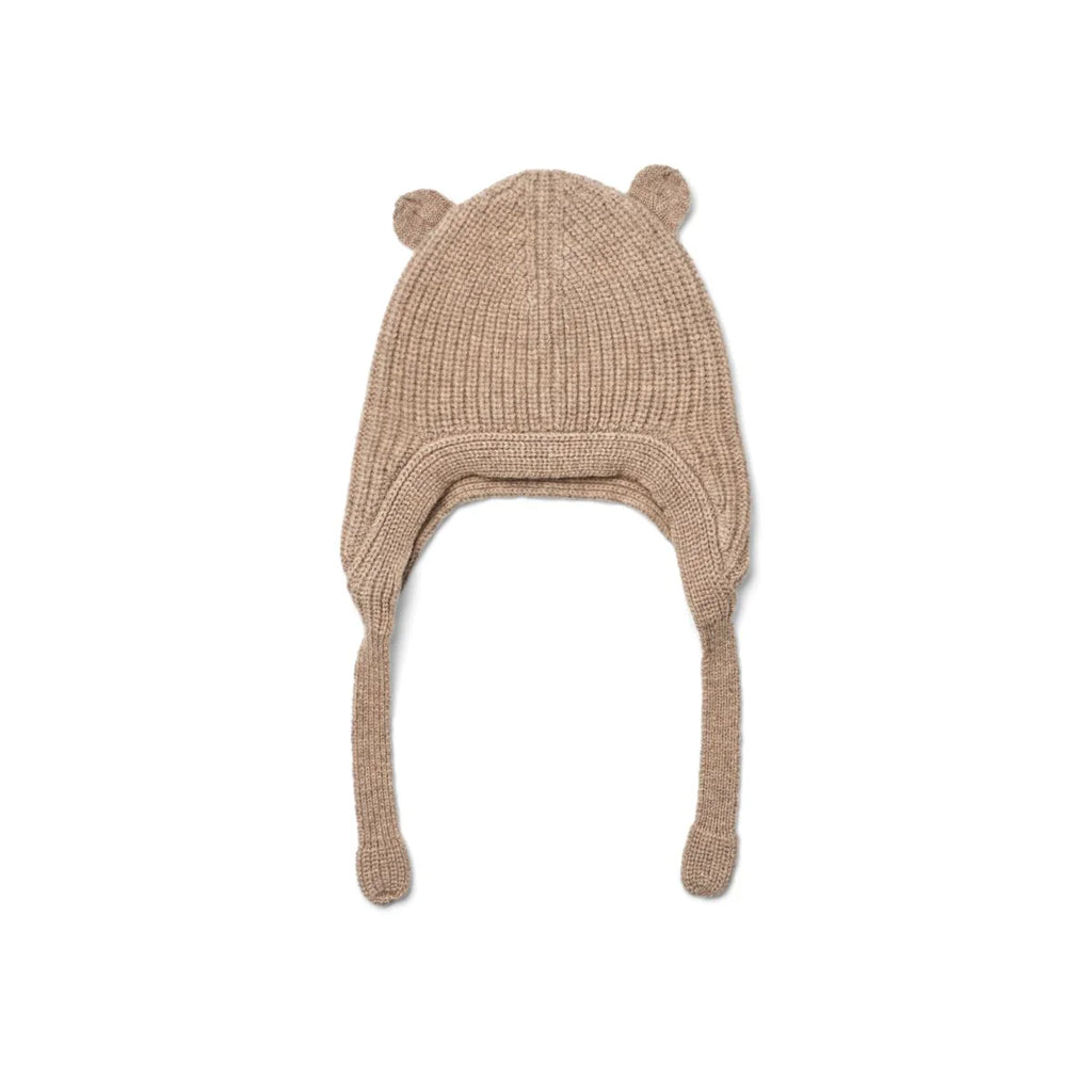 Liewood Baby Winter Mütze LW19415 Aviana Oat melange 1648