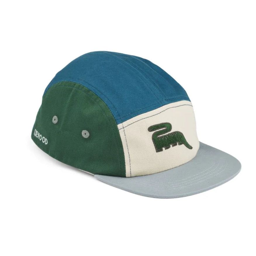 Liewood Cap Baseballmütze Rory LW17559 blue fog multi mix 2476