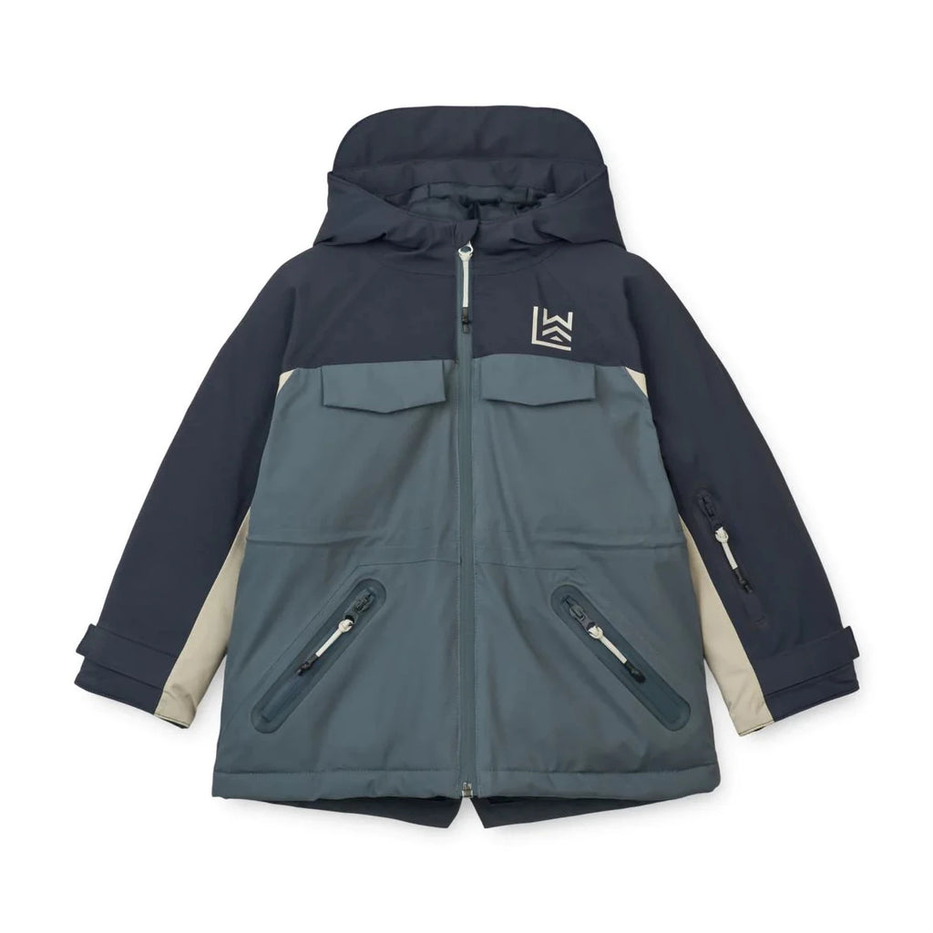 Liewood Skijacke Kalle LW17764 whale blue mix