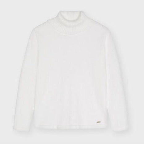 MAYORAL - Rollkragen Pullover dunkelweiss