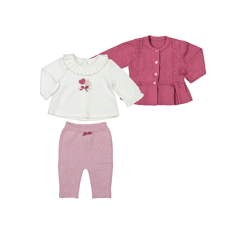 Mayoral Baby Newborn Set 3-teilig mit Leggings 2742