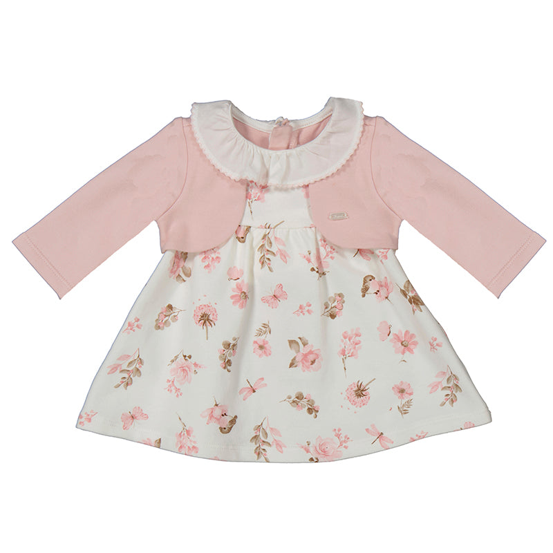 Mayoral Kleid Babygirl Strickjacke 2884 033 rot