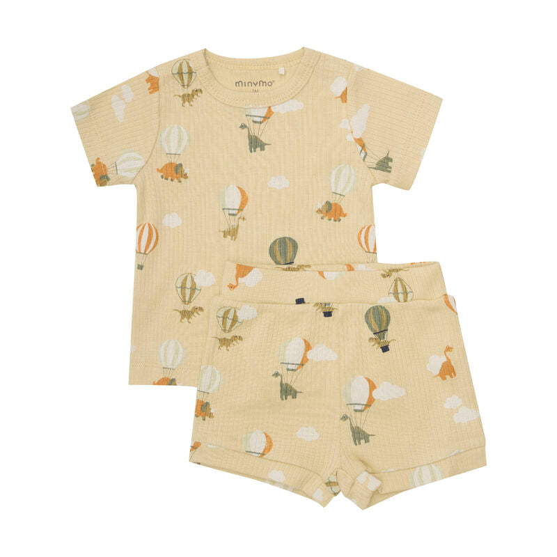 Minymo Baby Set 2-teilig GOTS-zertifiziert Oeko-Tex-zertifiziert 113920 white swan 2605