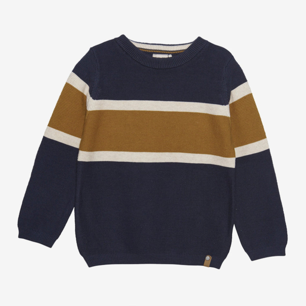 Minymo Pullover Boy gestreift 133211