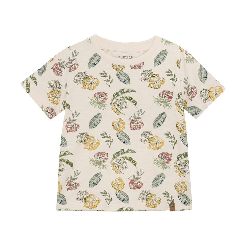 Minymo Boy T-Shirt kurzarm 133382 1701 Eggnog