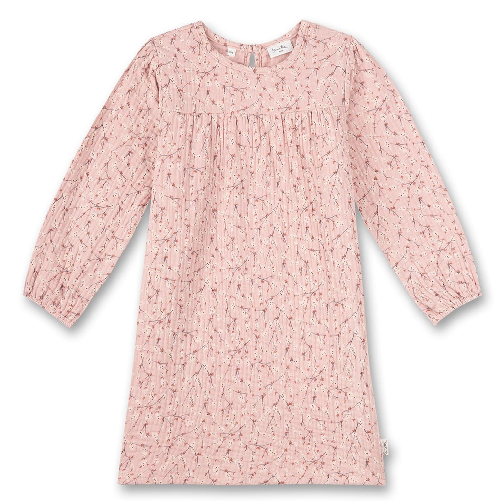 Sanetta Mädchen Kleid Musselin Rosa 11147