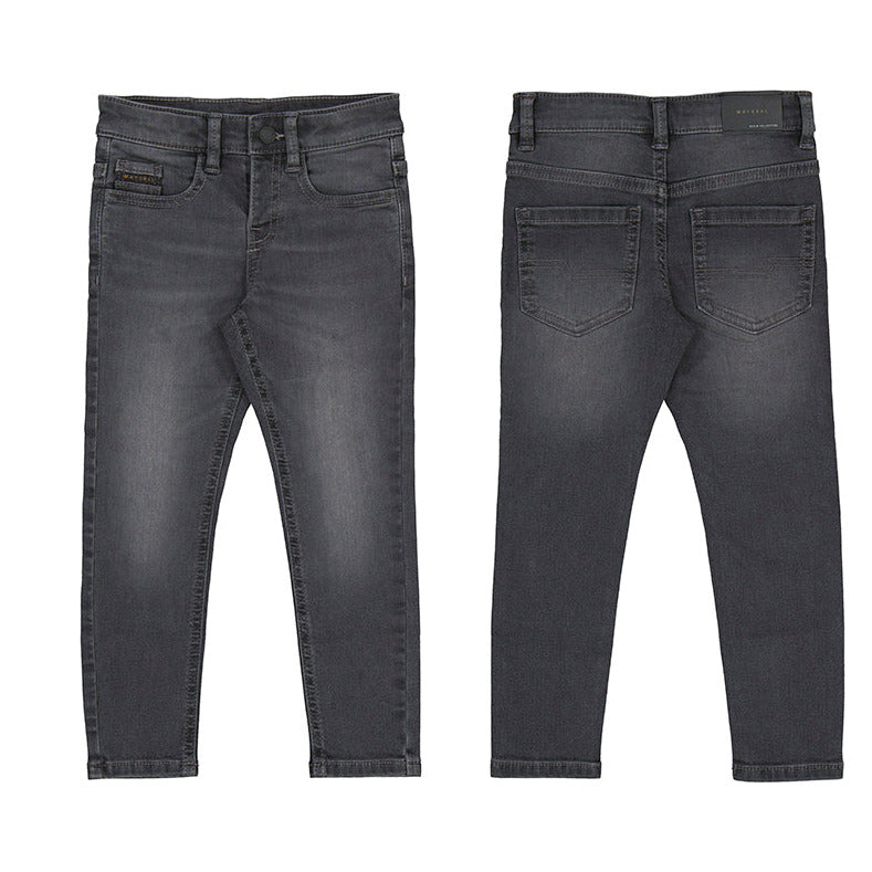 Mayoral Denim Hose Boy dunkelgrau 4521
