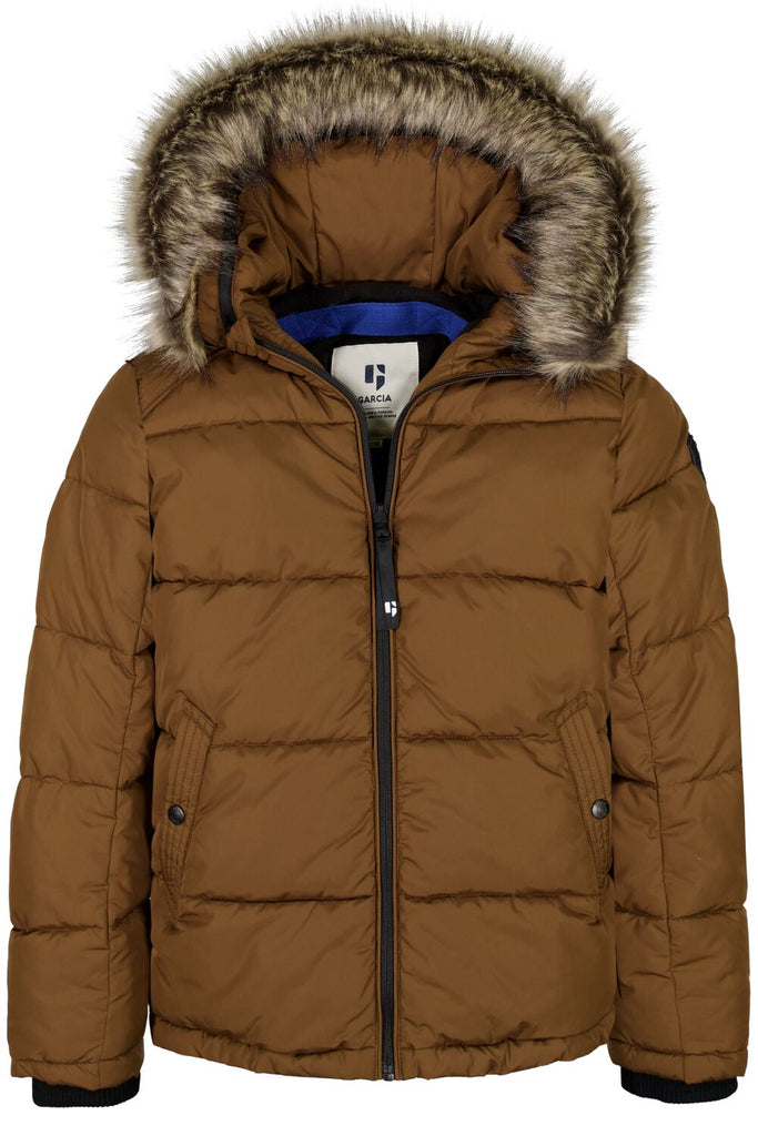 GARCIA - Boys Winterjacke Cognac