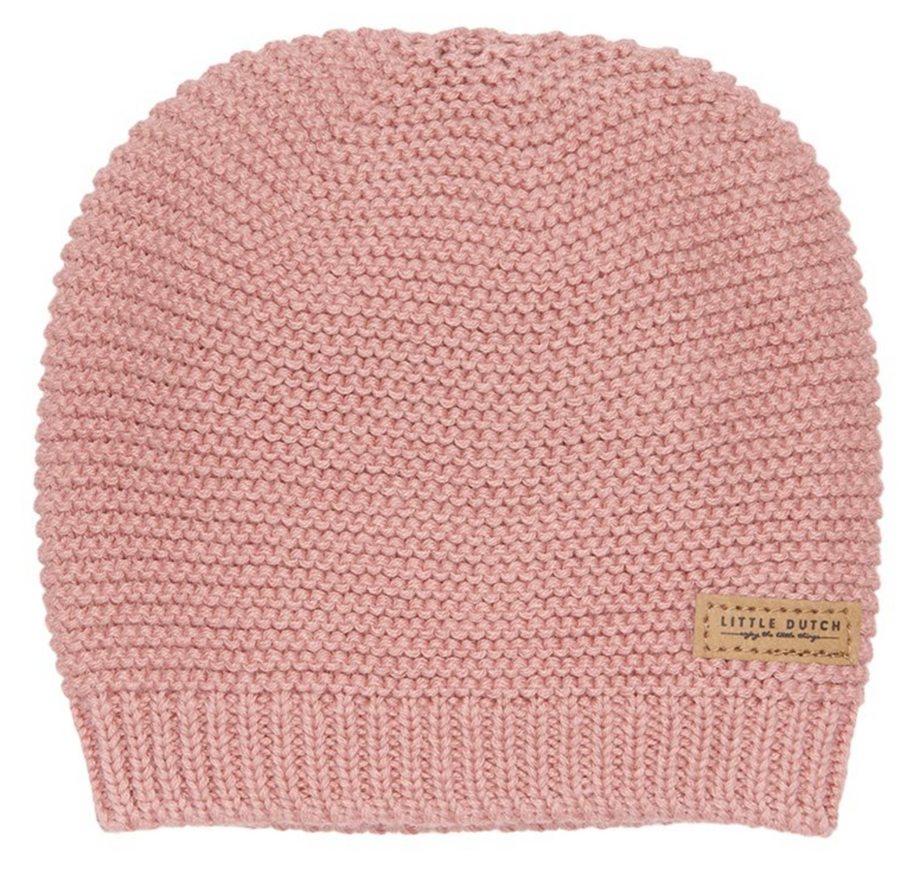 Strickmütze Baby Little Dutch Pink