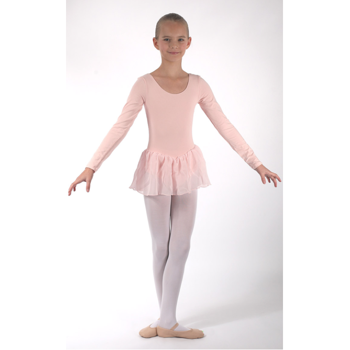 BLOCH - Trikot Langarm mit Röckchen Petal CL5309