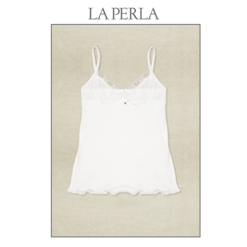 LA PERLA - Unterhemd Stella weiss 51215