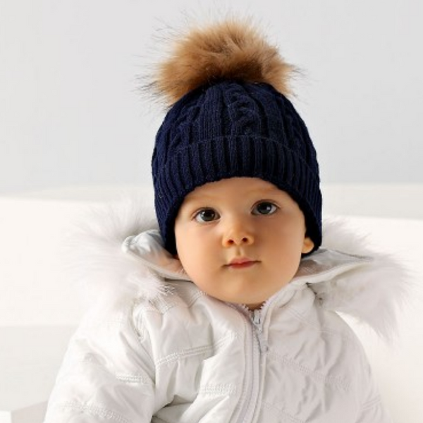 Chapeau cagoule en laine mérinos, chapeau à capuche bébé / fille
