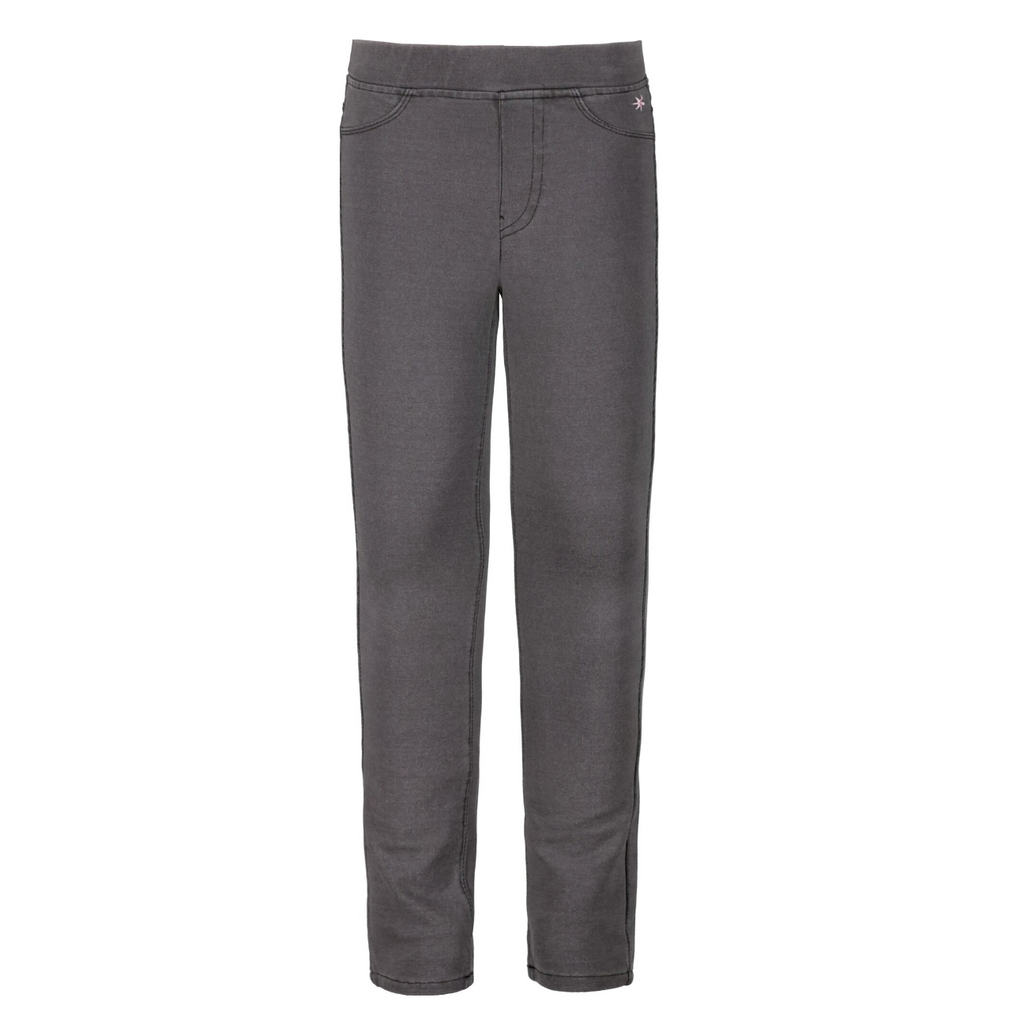 Garcia Dunkelgraue Leggings mit elastischem Taillenbund N24726