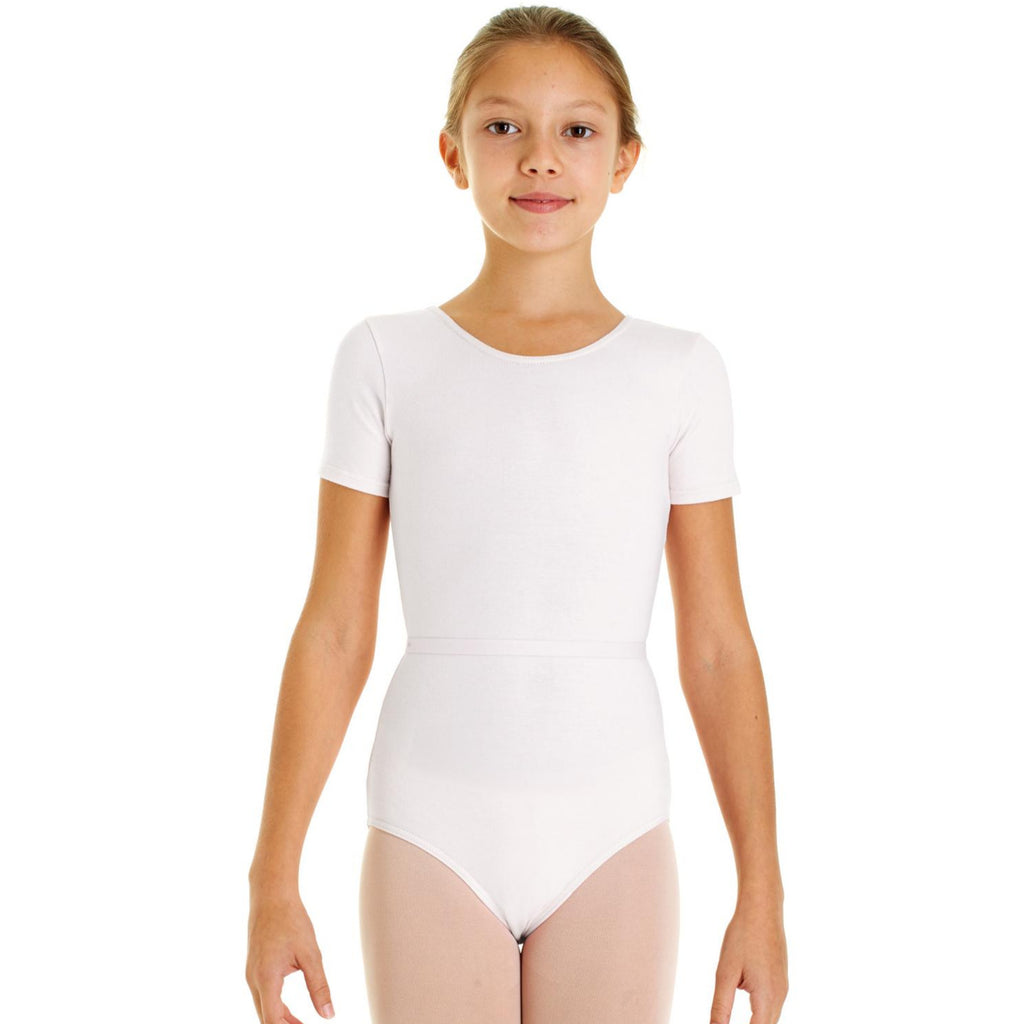 INTERMEZZO - Kurzarm Body Trikot weiss