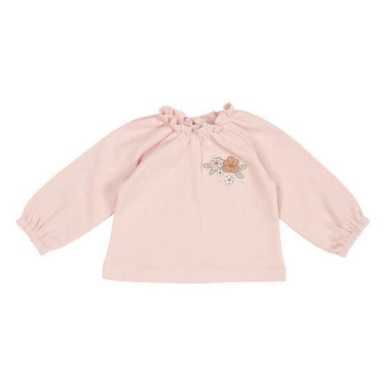 Little Dutch Camiseta manga larga rosa suave