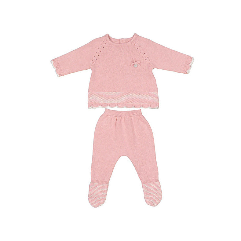 Mayoral Strampler 2-teilig Babygirl 1504 dunkelpink