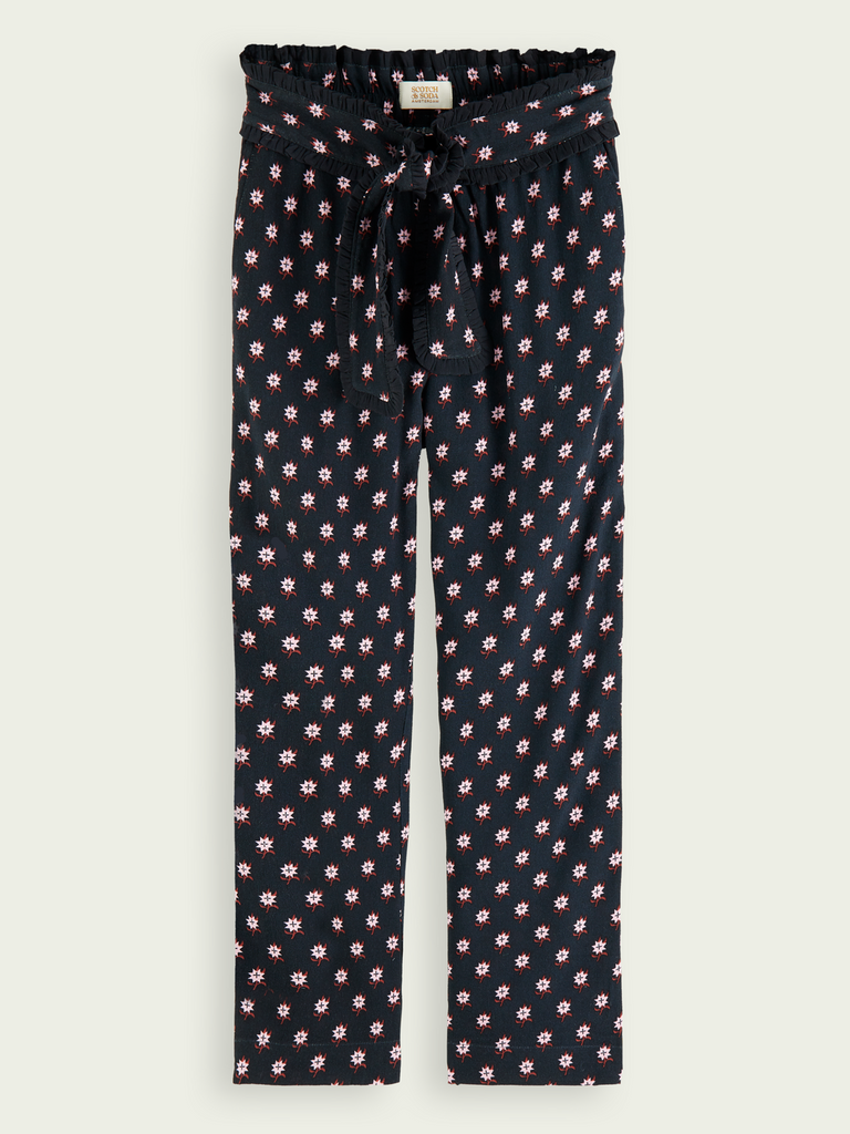 Scotch Drapierte Hose mit Gürtel 165098