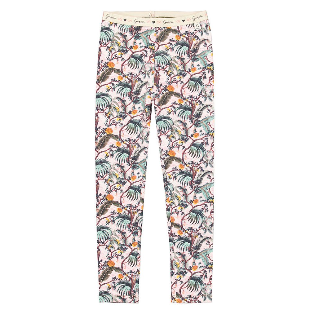 Garcia Weisse Leggings mit Allover-Print O24523