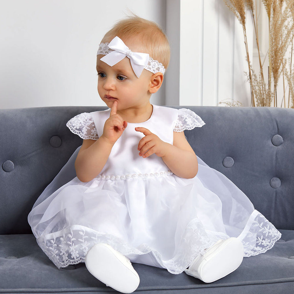 Taufkleid Baby Mädchen Jana