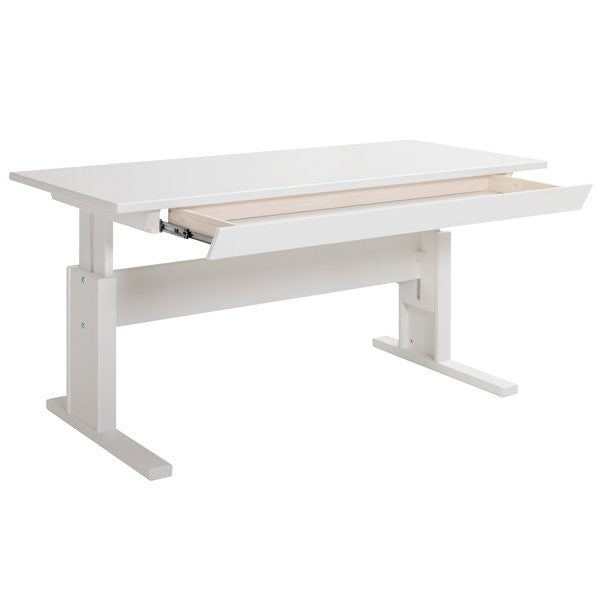 Lifetime - Schreibtisch höhenverstellbar mit Schublade 120cm