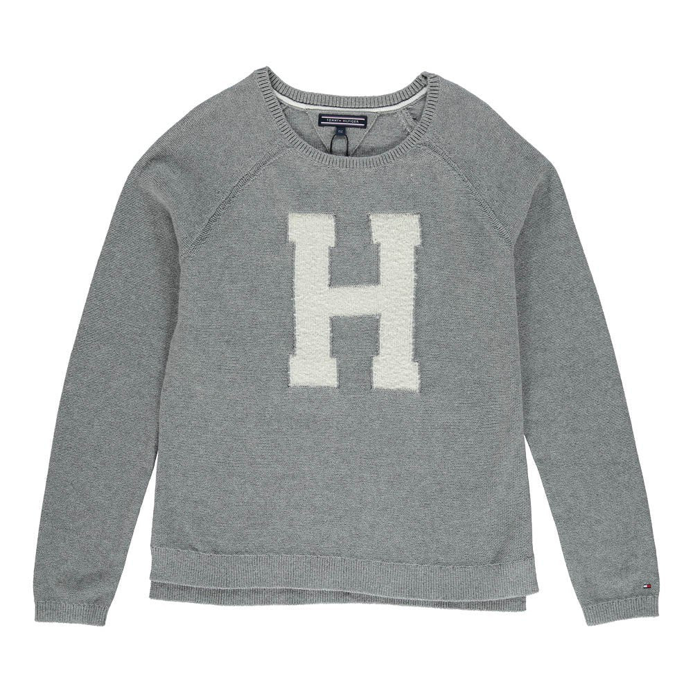 TOMMY HILFIGER - Winter Strickpullover Fola grau meliert