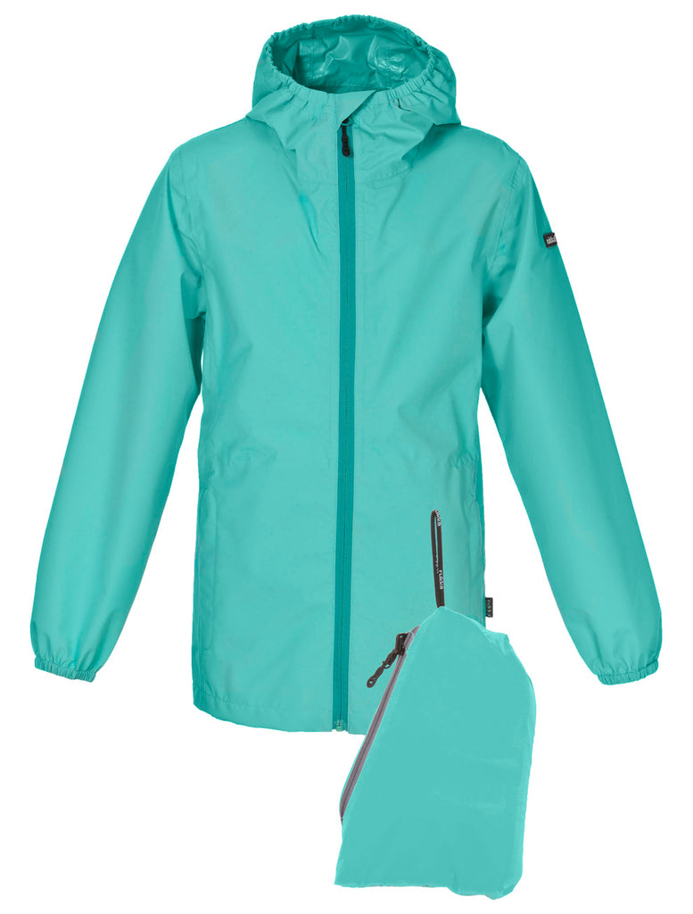 RUKKA - Regenjacke Travellight pool blue