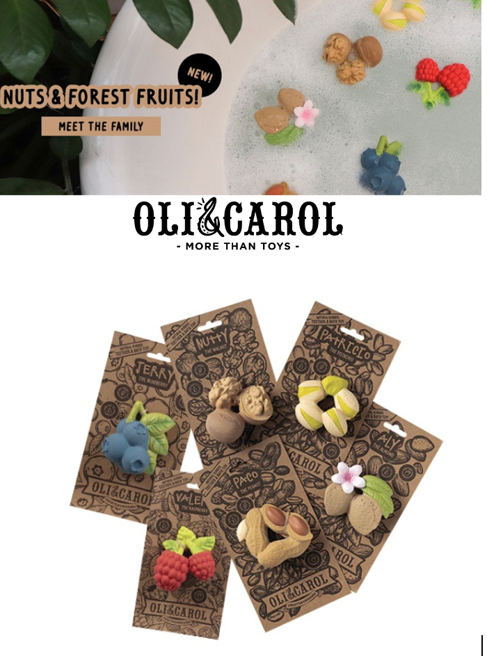 New In: Oli & Carol teething rings and bath toys
