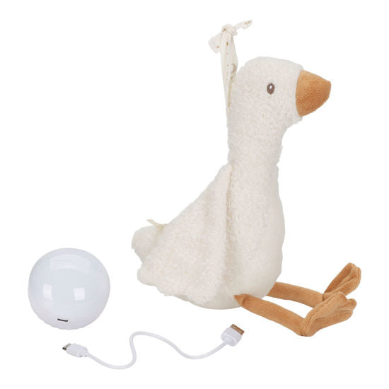 LITTLE DUTCH -  Nachtlicht mit Geräuschen Baby Gans LD8440