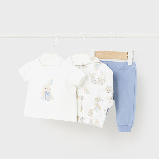 Mayoral komplet odijela za trčanje beba za novorođenčad od boljeg pamuka 1816 021 plava