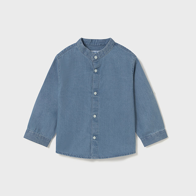 Mayoral Jeanshemd Maokragen Babyboy 1118 010 Mitte