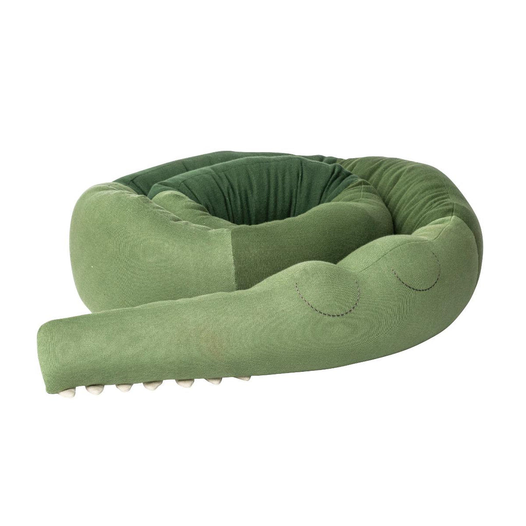 Sebra - Yatak Yılanı Oyna Yılan Timsah XXL Sleepy Croc Çam Yeşili
