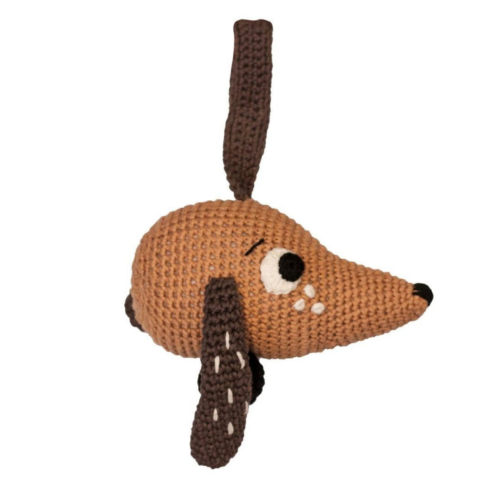 Sebra - Crochet Music Box Dog
