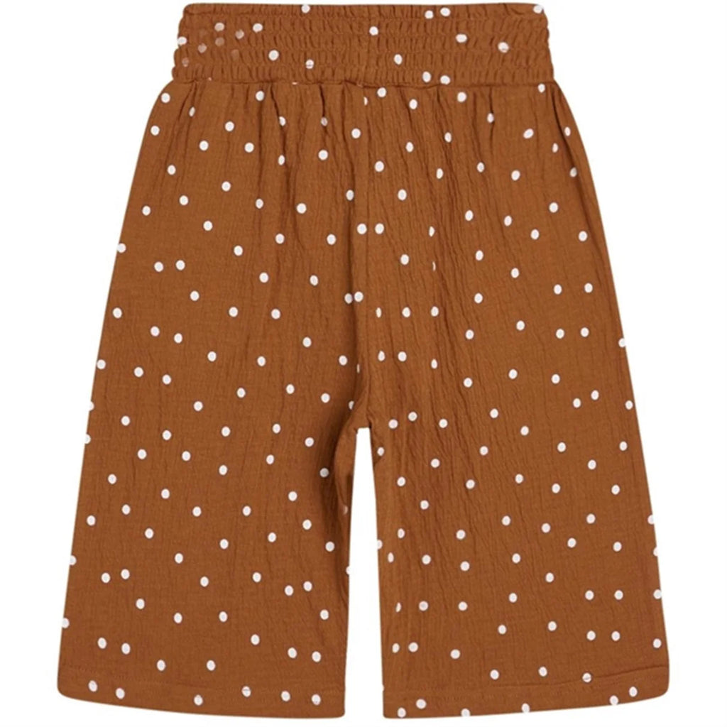 HUST & CLAIRE - Hose Culotte Teah mit Punkten Braun