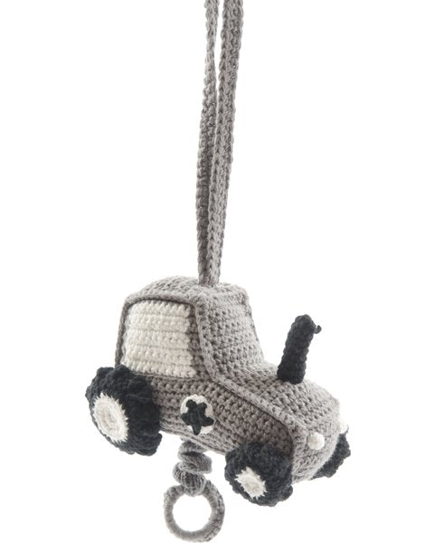 SMALLSTUFF - Spieluhr Traktor Grau