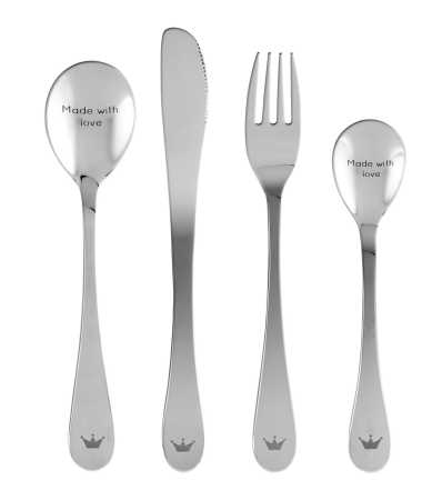 BamBam Kinderbesteck mit Gravur Made with Love BB51700