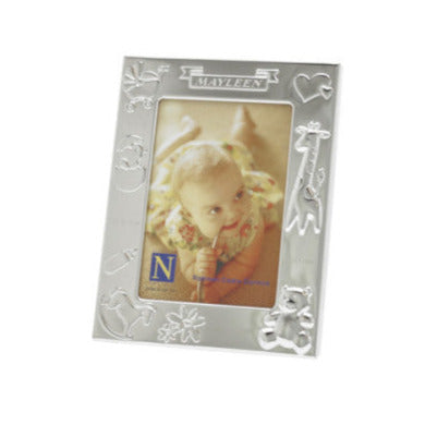 NORDISK DESIGN - Bilderrahmen versilbert personalisierbar