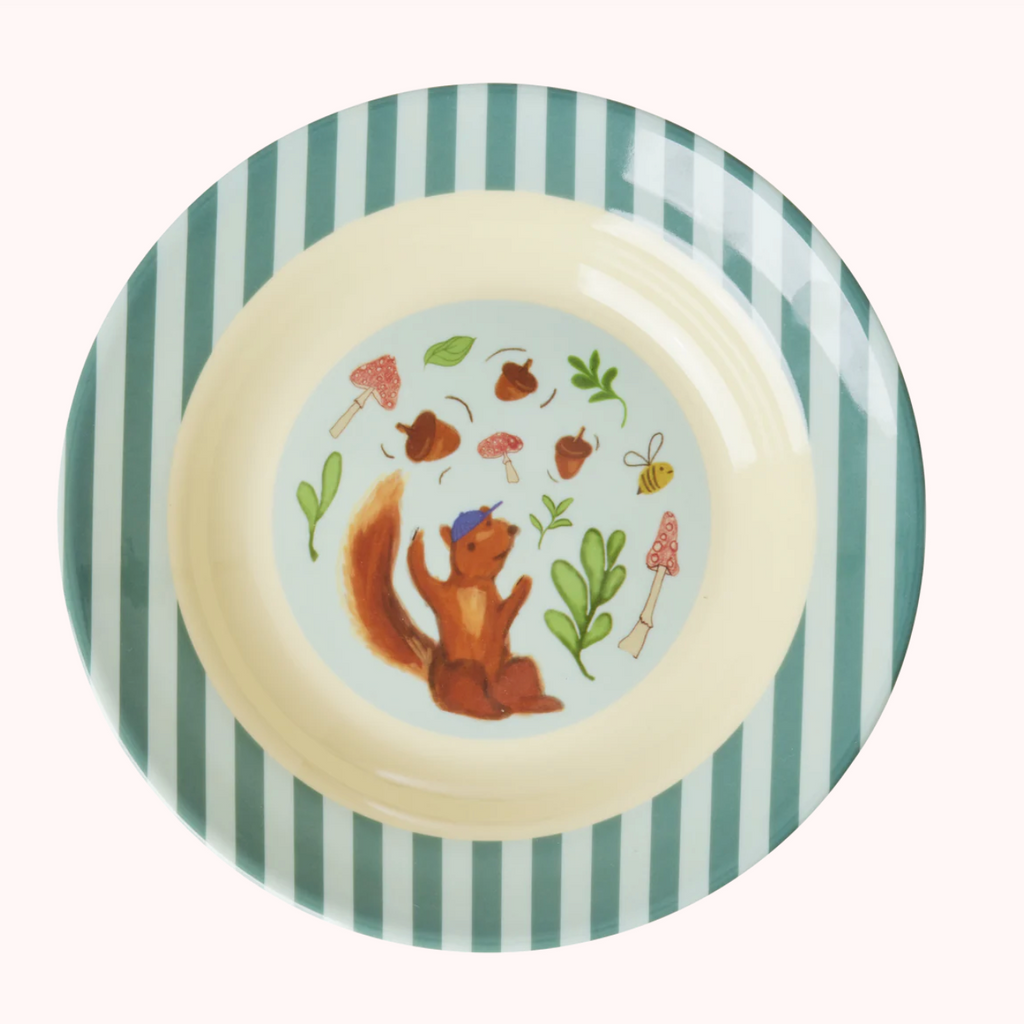 Rice Kinderteller Bowl happy forest